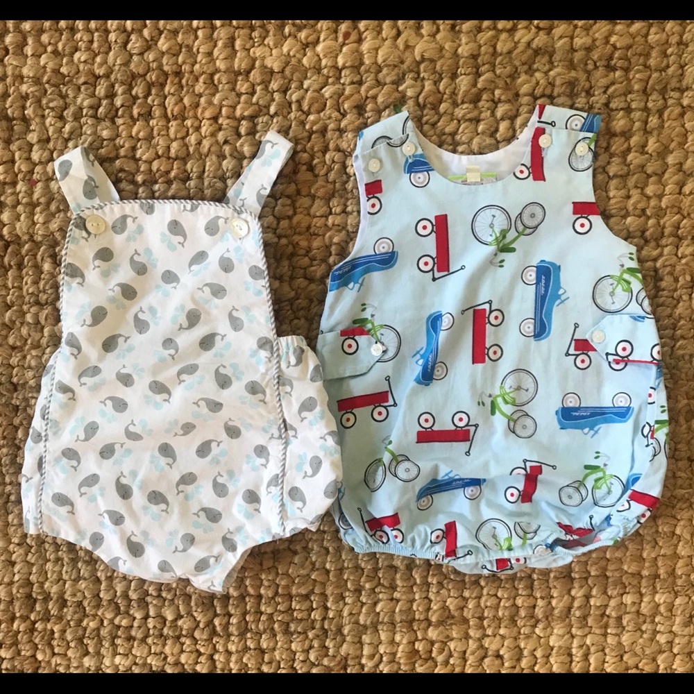 SOLD: Printed Cotton Bubbles - 9M